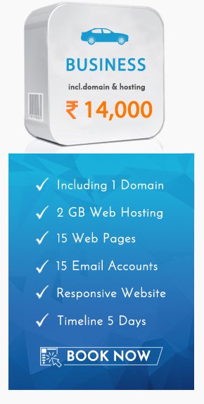 web design package business in Bhilwara